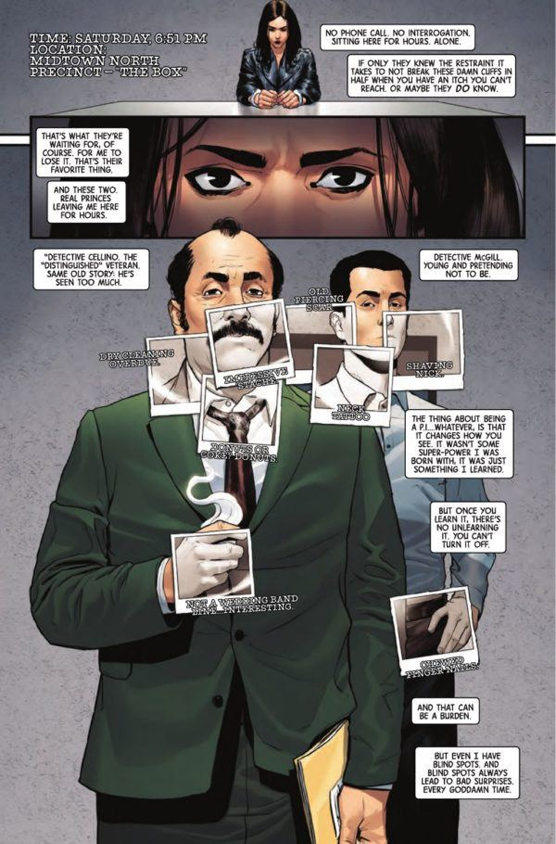Jessica finds herself initially on the wrong side of the law in “Blind Spot.”